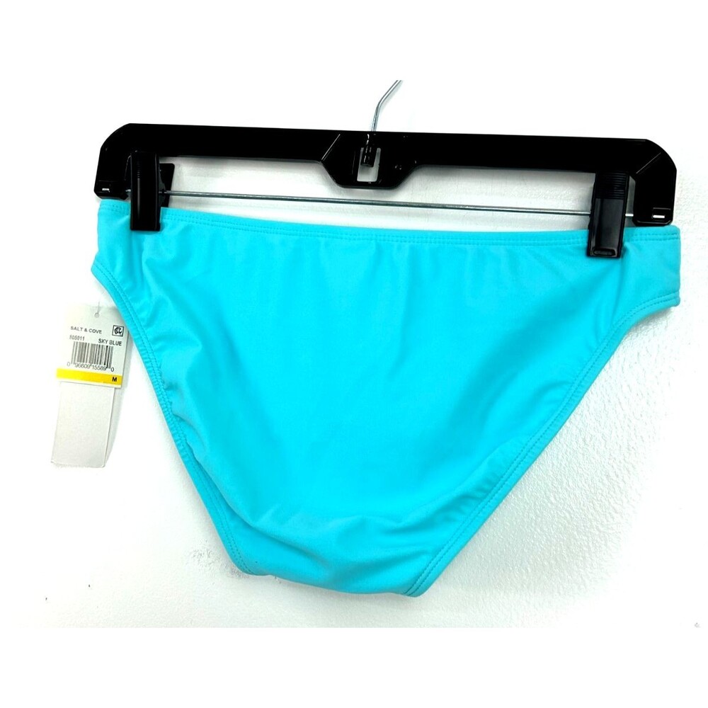 New Salt + Cove Womens Aqua Sea‎ Hipster Bikini Bottoms Size M 1049H3 - Picture 10 of 10